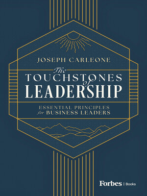 cover image of The Touchstones of Leadership